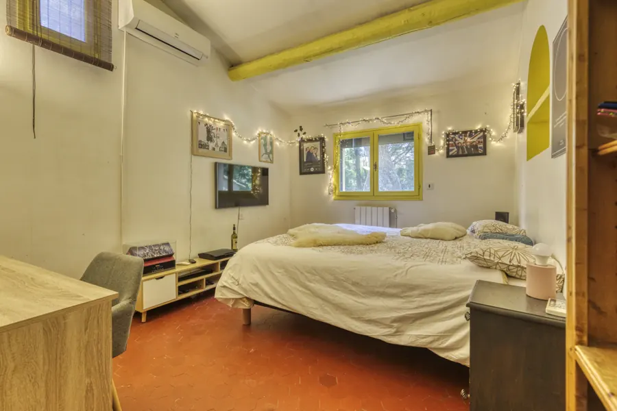 Une chambre aux tons doux